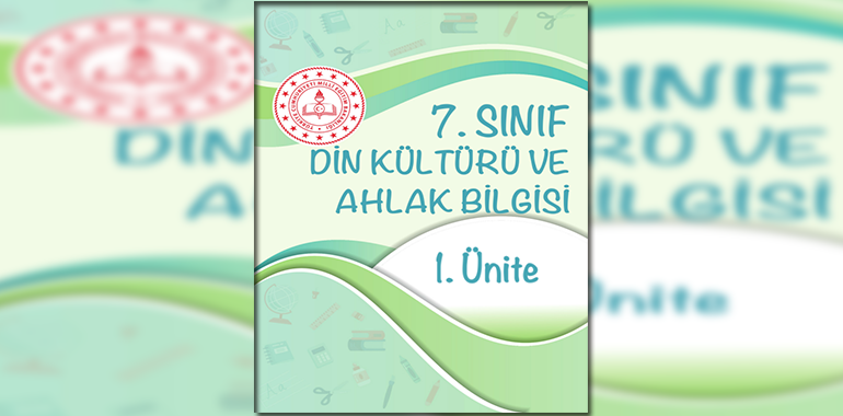 7. Sınıf Din Kültürü Beceri Temelli Testler 1. Ünite Cevapları