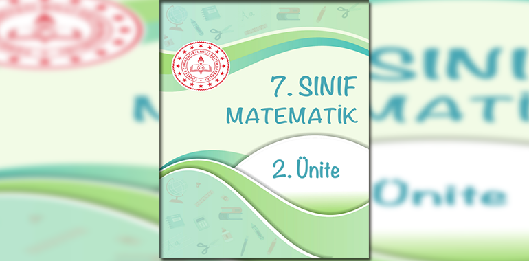 7. Sınıf Matematik Beceri Temelli Testler 2. Ünite Cevapları