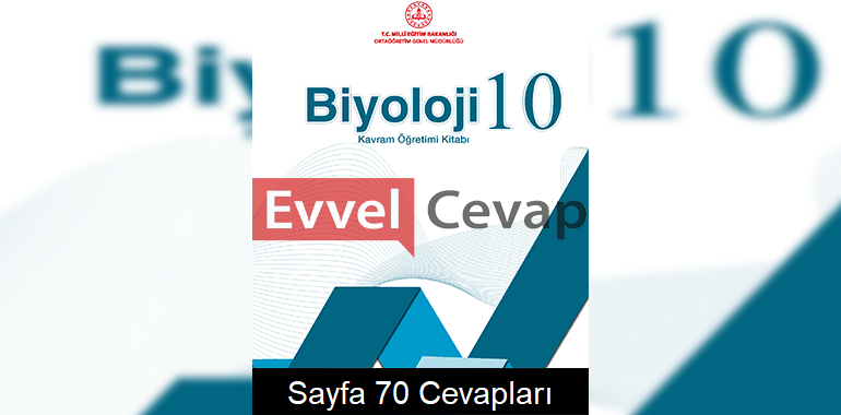 10. Sınıf Biyoloji Kavram Öğretimi Kitabı Cevapları Sayfa 70 