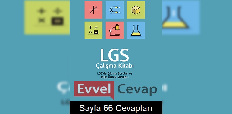 8. Sınıf LGS Çalışma Kitabı Fen Bilimleri Cevapları Sayfa 66 
