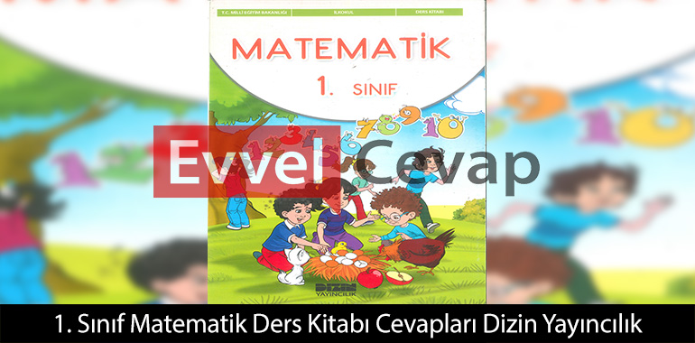 1. Sınıf Matematik Ders Kitabı Cevapları Dizin Yayıncılık