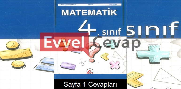 4. Sınıf Matematik Ders Kitabı Cevapları Ada Yayınları Sayfa 1 