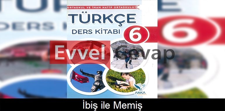 İbiş ile Memiş Metni Etkinlik Cevapları (6. Sınıf Türkçe) 