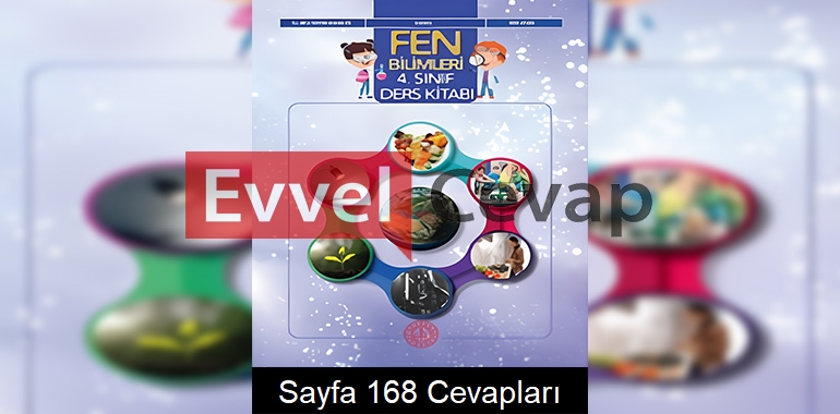 4. Sınıf Fen Bilimleri Ders Kitabı Cevapları Meb Yayınları Sayfa 168 