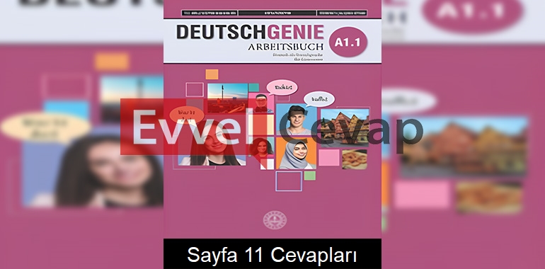 9. Sınıf Almanca Çalışma Kitabı Cevapları Meb Yayınları Sayfa 11