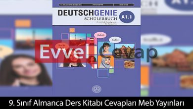9. Sınıf Almanca Ders Kitabı Cevapları Meb Yayınları
