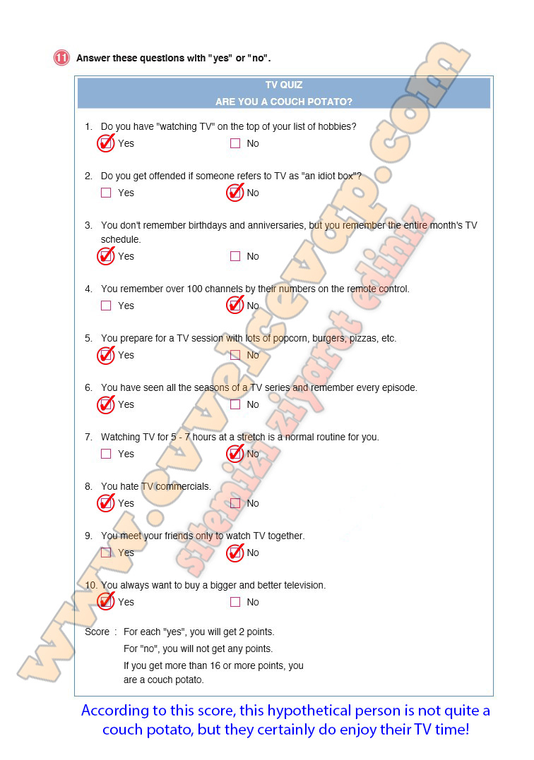 Answer these questions with “yes” or “no”. - Evvel Cevap