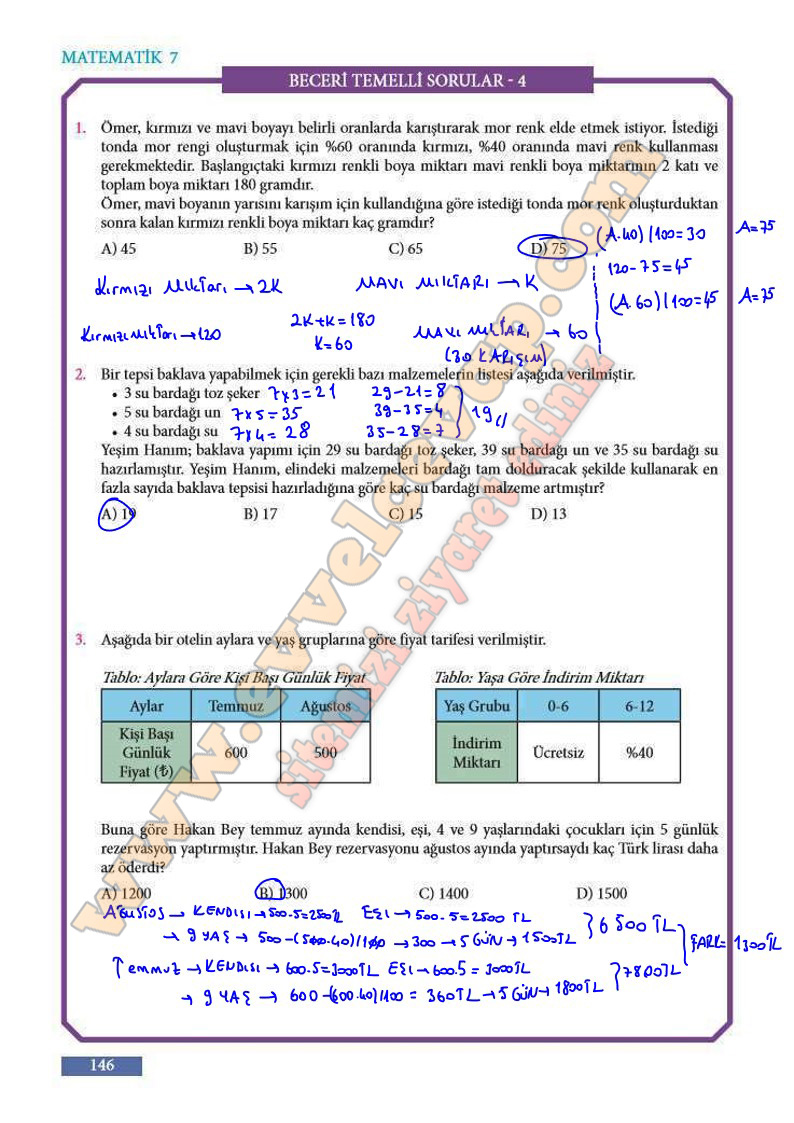 7-sinif-matematik-ders-kitabi-cevabi-meb-sayfa-146