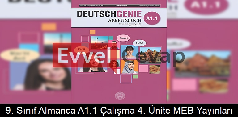 9. Sınıf Almanca A1.1 Çalışma Kitabı 4. Ünite Cevapları Meb Yayınları