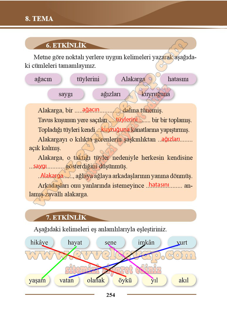 2-sinif-turkce-ders-kitabi-cevaplari-bilim-ve-kultur-yayinlari-sayfa-254