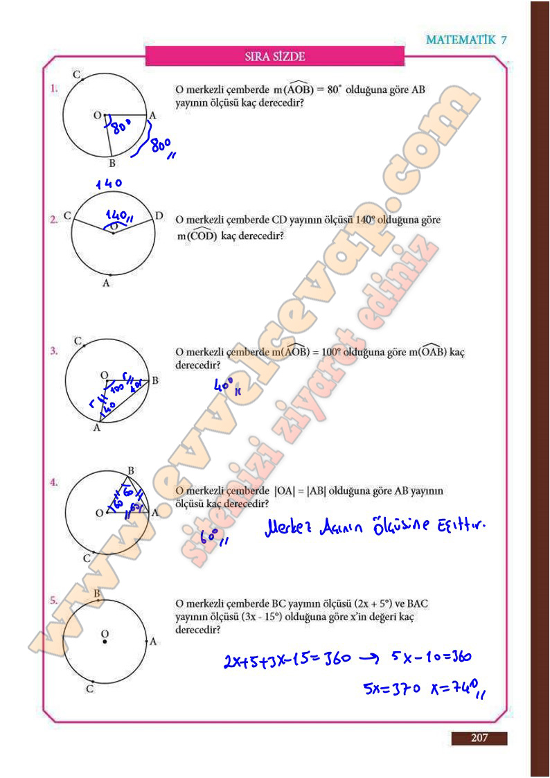 7-sinif-matematik-ders-kitabi-cevaplari-meb-sayfa-207