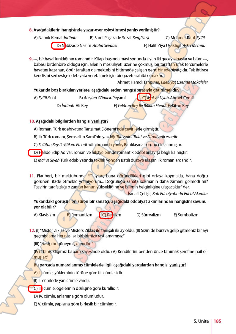 10-sinif-turk-dili-ve-edebiyati-ders-kitabi-cevabi-meb-yayinlari-sayfa-185