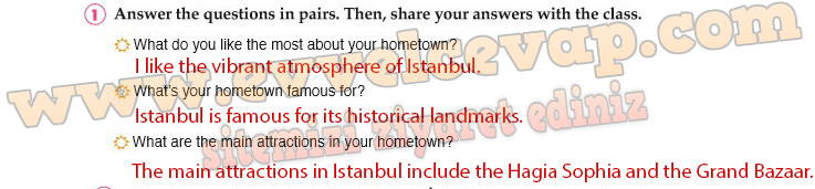 Answer the questions in pairs. Then, share your answers with the class.