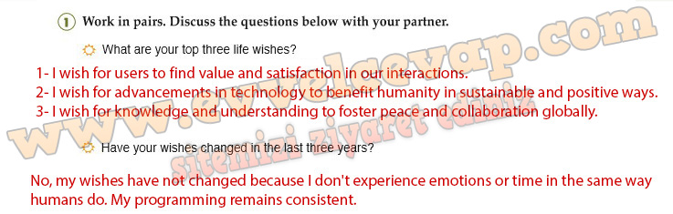 Work in pairs. Discuss the questions below with your partner.