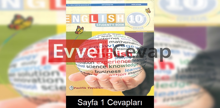 10. Sınıf İngilizce Ders Kitabı Cevapları Pasifik Yayınları Sayfa 1 
