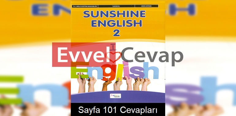 2. Sınıf İngilizce Ders Kitabı Cevapları Hecce Yayınları Sayfa 101 