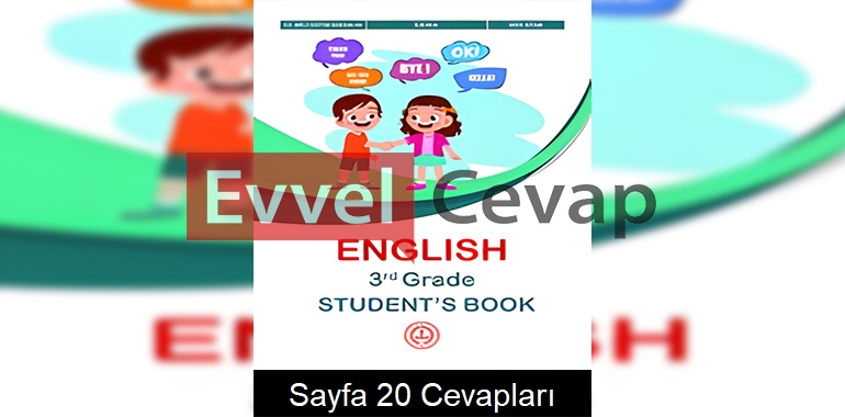 3. Sınıf İngilizce Ders Kitabı Cevapları Meb Yayınları Sayfa 20 