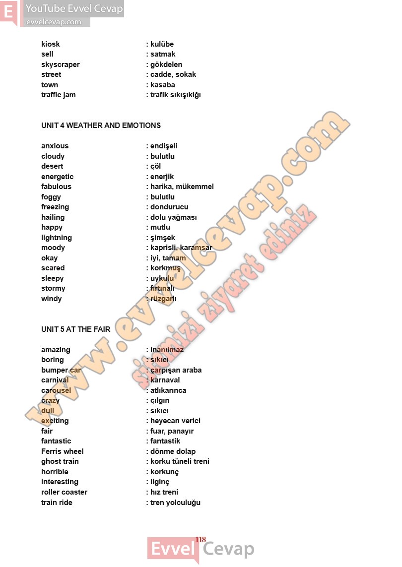 6-sinif-ingilizce-ders-kitabi-cevaplari-meb-sayfa-118
