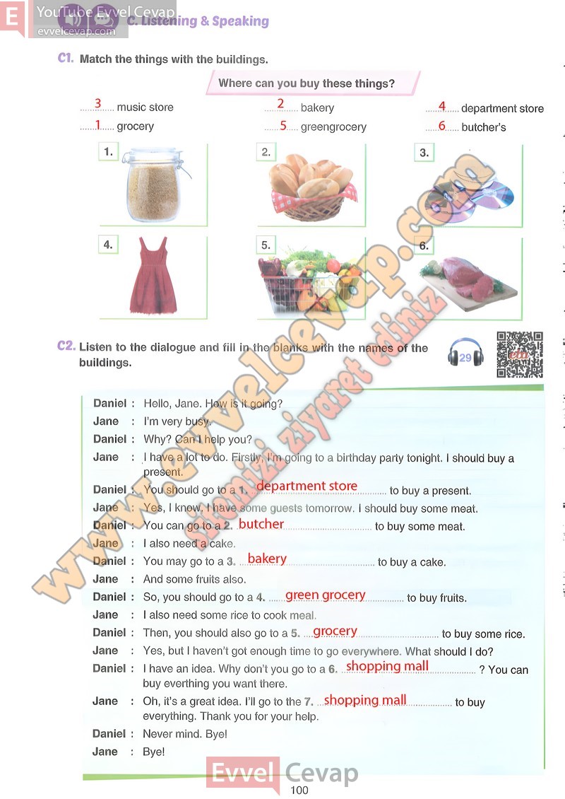 7-sinif-ingilizce-ders-kitabi-cevaplari-yildirim-sayfa-100