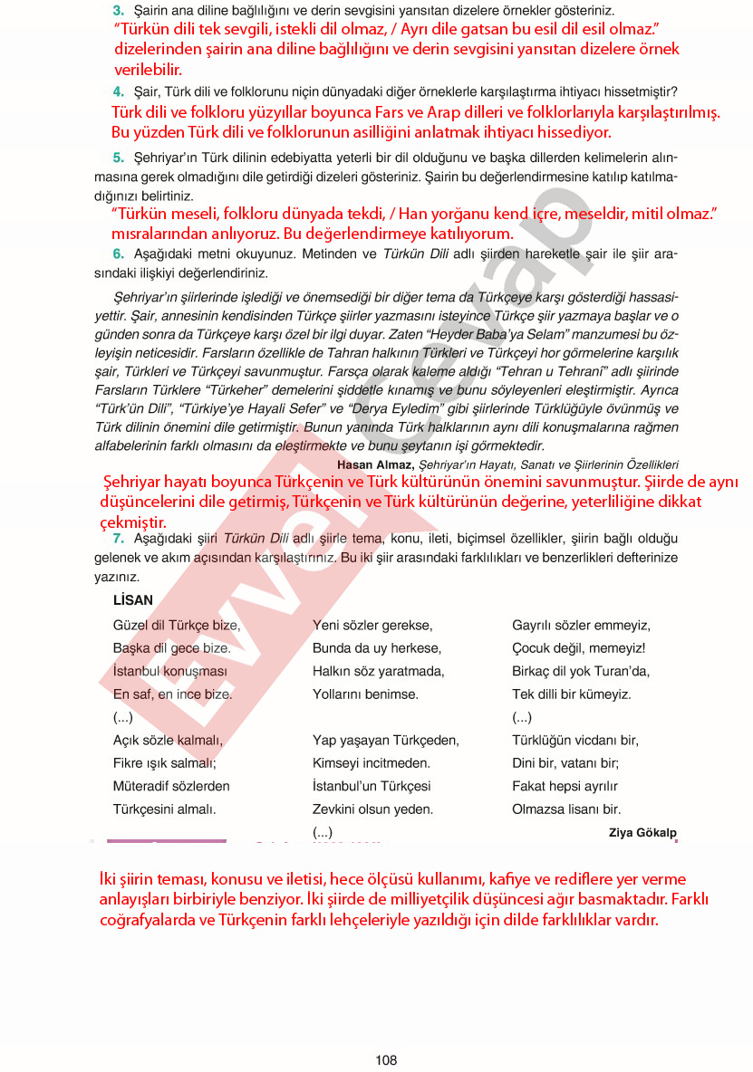 11-sinif-edebiyat-ders-kitabi-cevaplari-gizem-yayinlari-sayfa-108