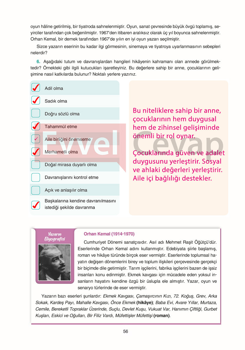 11-sinif-edebiyat-ders-kitabi-cevaplari-gizem-yayinlari-sayfa-56