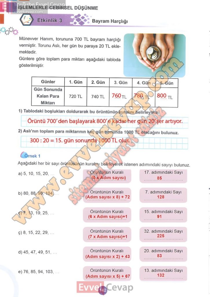 5. Sınıf Türkçe 2. Kitap Sayfa 142 143 144 145 Cevapları Meb
