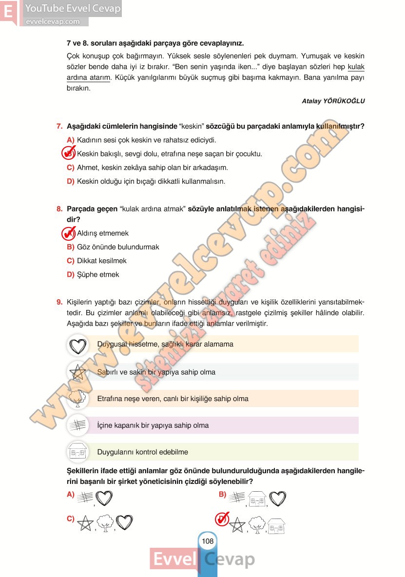 6-sinif-turkce-ders-kitabi-cevaplari-yildirim-yayinlari-sayfa-108