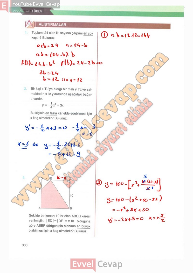 12-sinif-matematik-ders-kitabi-cevabi-melis-sayfa-306