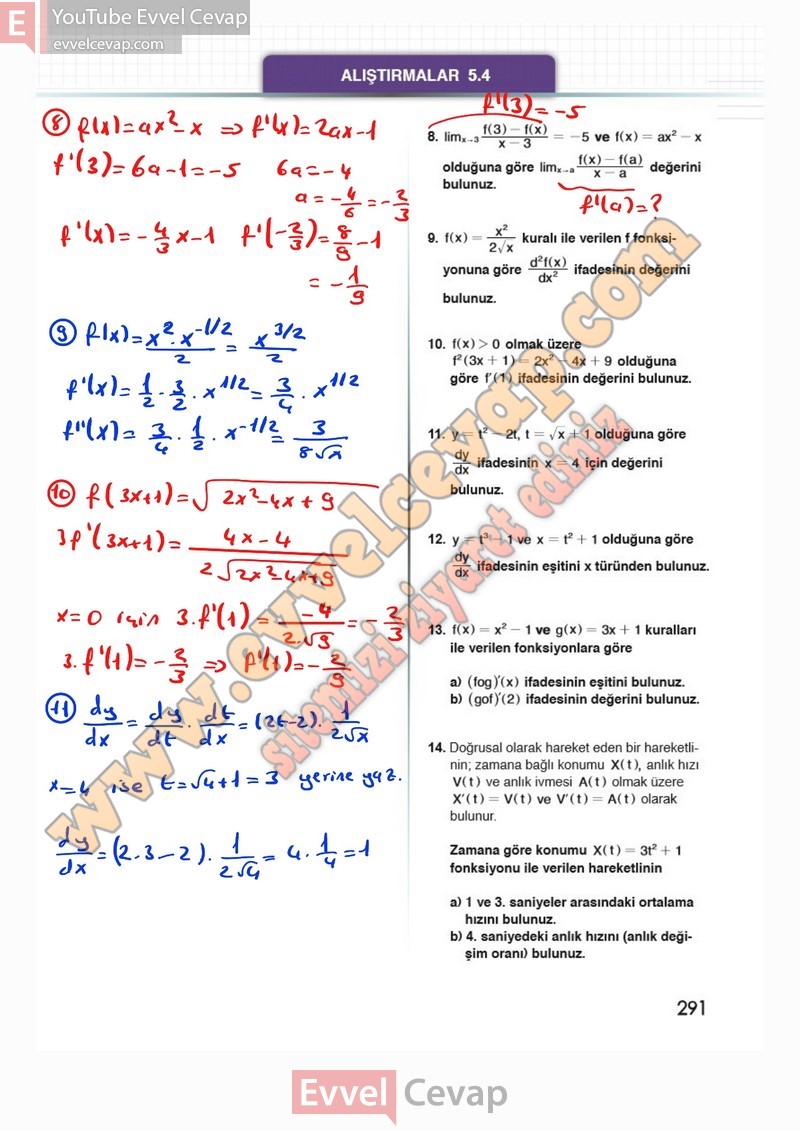 12-sinif-matematik-ders-kitabi-cevaplari-meb-sayfa-291-2