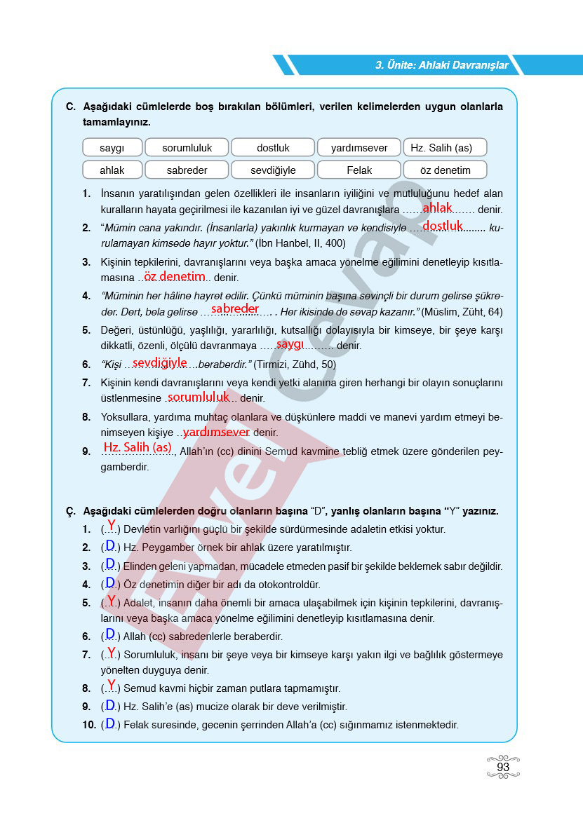 7-sinif-din-kulturu-ders-kitabi-cevaplari-erkad-sayfa-93
