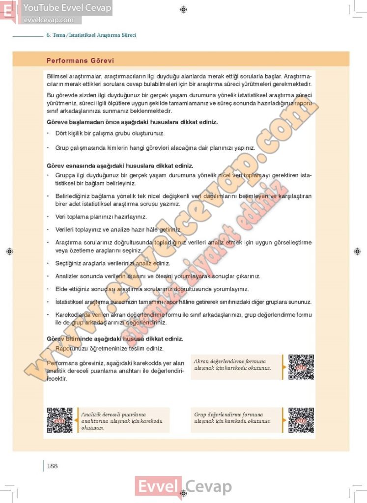 9. Sınıf Matematik Ders Kitabı Cevapları Sayfa 181-182-183-184-185-186 ...