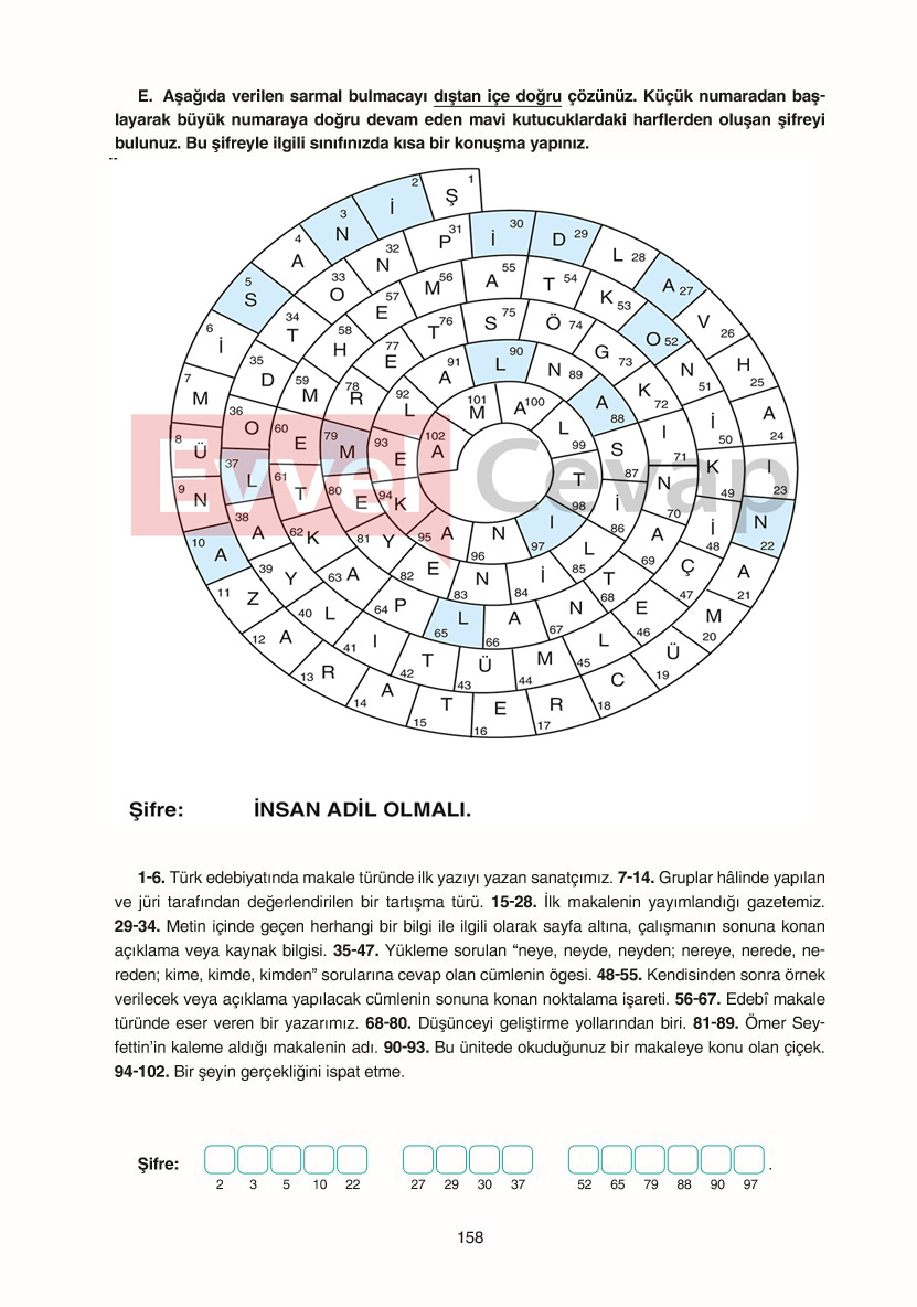 11-sinif-edebiyat-ders-kitabi-cevaplari-gizem-yayinlari-sayfa-158