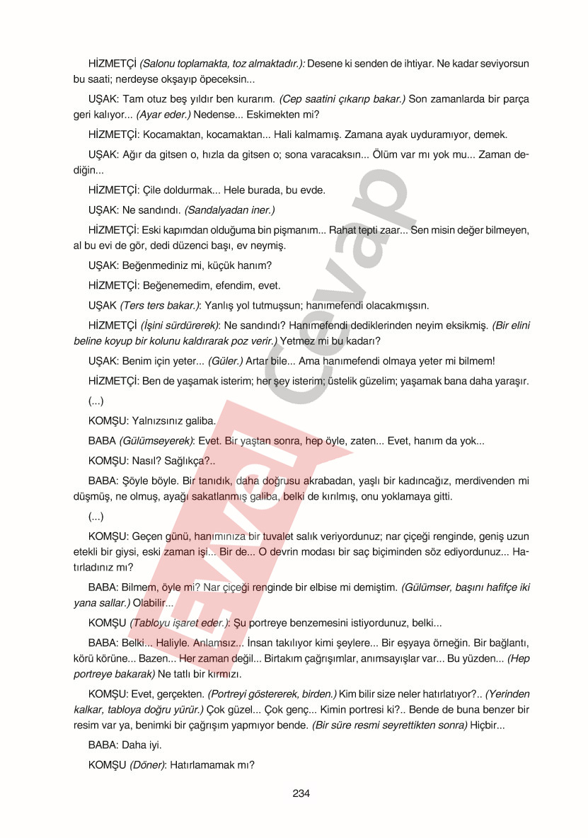 11-sinif-edebiyat-ders-kitabi-cevaplari-gizem-yayinlari-sayfa-234
