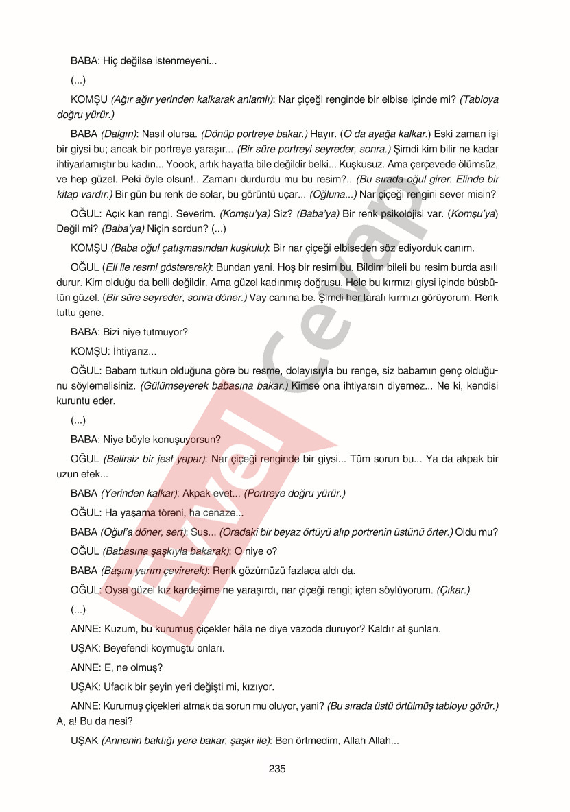 11-sinif-edebiyat-ders-kitabi-cevaplari-gizem-yayinlari-sayfa-235