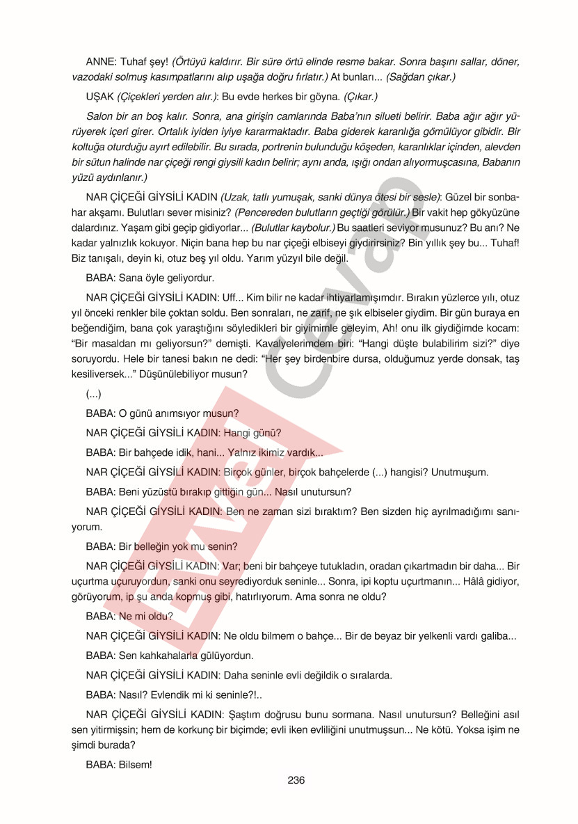 11-sinif-edebiyat-ders-kitabi-cevaplari-gizem-yayinlari-sayfa-236