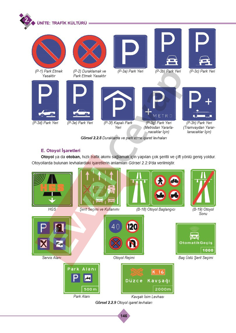 9-sinif-saglik-bilgisi-ve-trafik-kulturu-ders-kitabi-cevaplari-ferman-yayincilik-sayfa-146