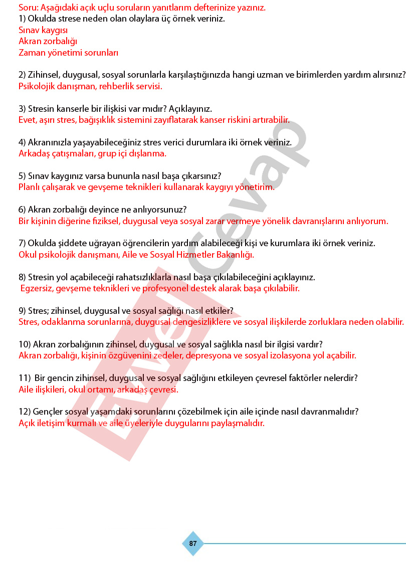 9-sinif-saglik-bilgisi-ve-trafik-kulturu-ders-kitabi-cevaplari-ferman-yayincilik-sayfa-87