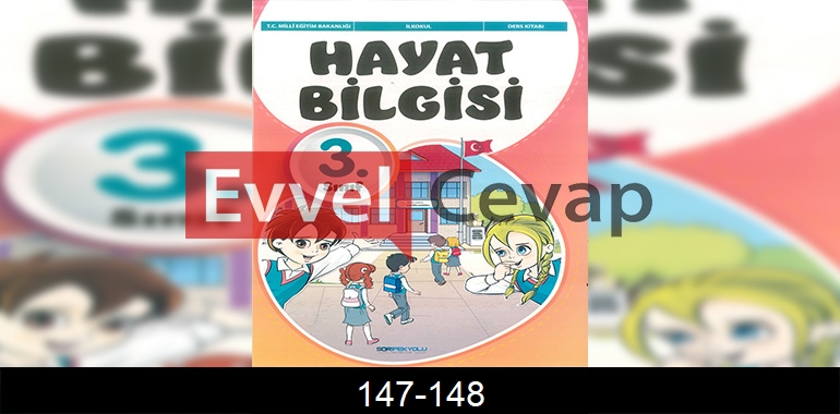 3. Sınıf Hayat Bilgisi Sdr İpekyolu Cevapları Sayfa 147-148 