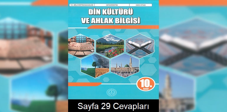 10. Sınıf Din Kültürü Kitabı Cevapları Meb Yayınları Sayfa 29 