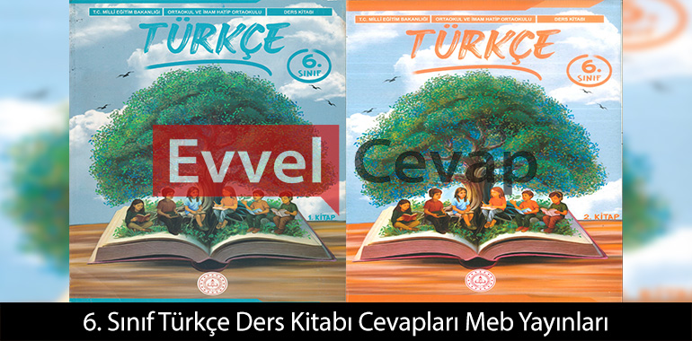 6. Sınıf Türkçe Kitabı Cevapları Meb Yayınları 