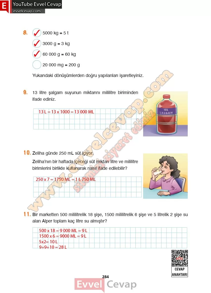 4-sinif-matematik-ders-kitabi-cevabi-fersa-yayinlari-sayfa-284