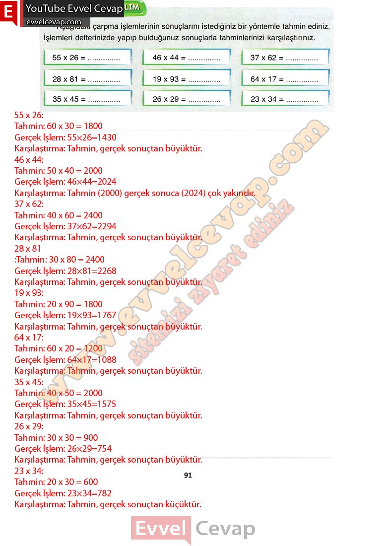 4-sinif-matematik-ders-kitabi-cevabi-fersa-yayinlari-sayfa-91