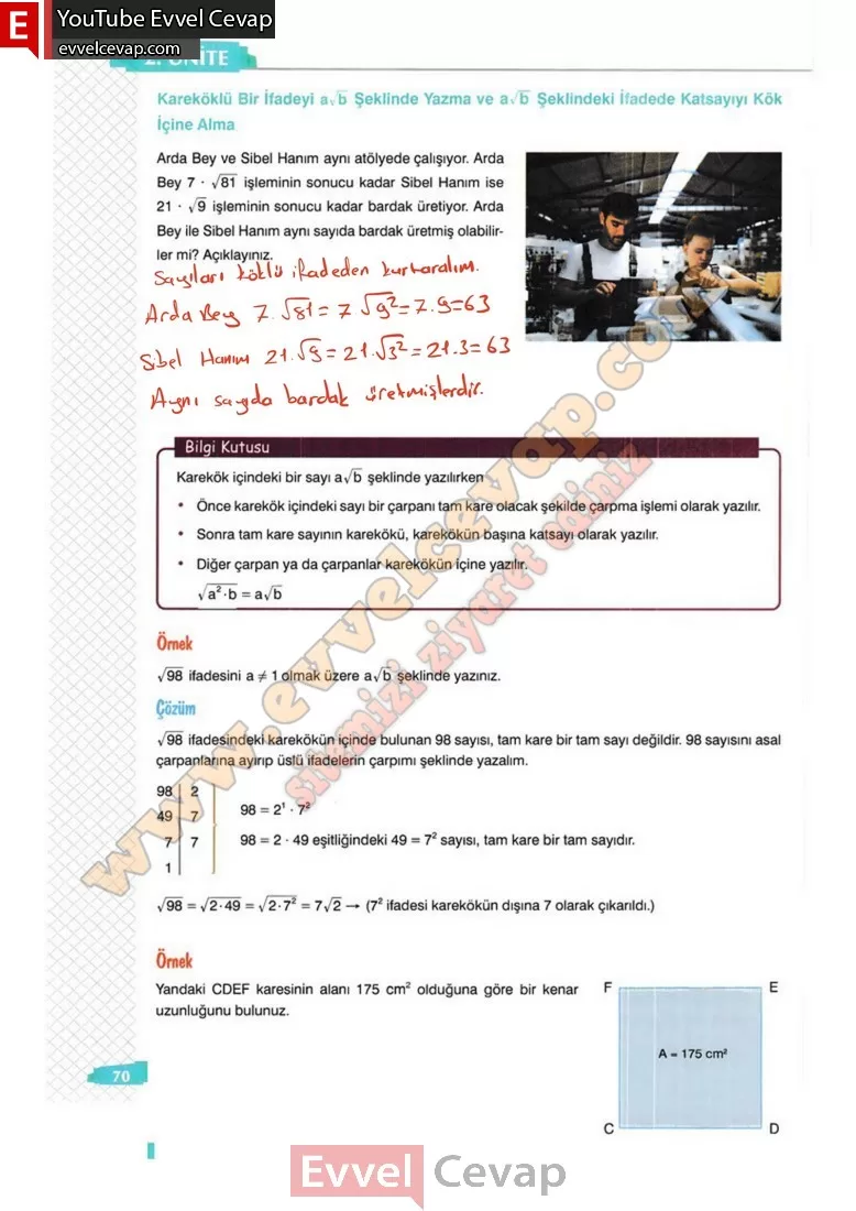 8-sinif-matematik-ders-kitabi-cevabi-sonuc-yayinlari-sayfa-70