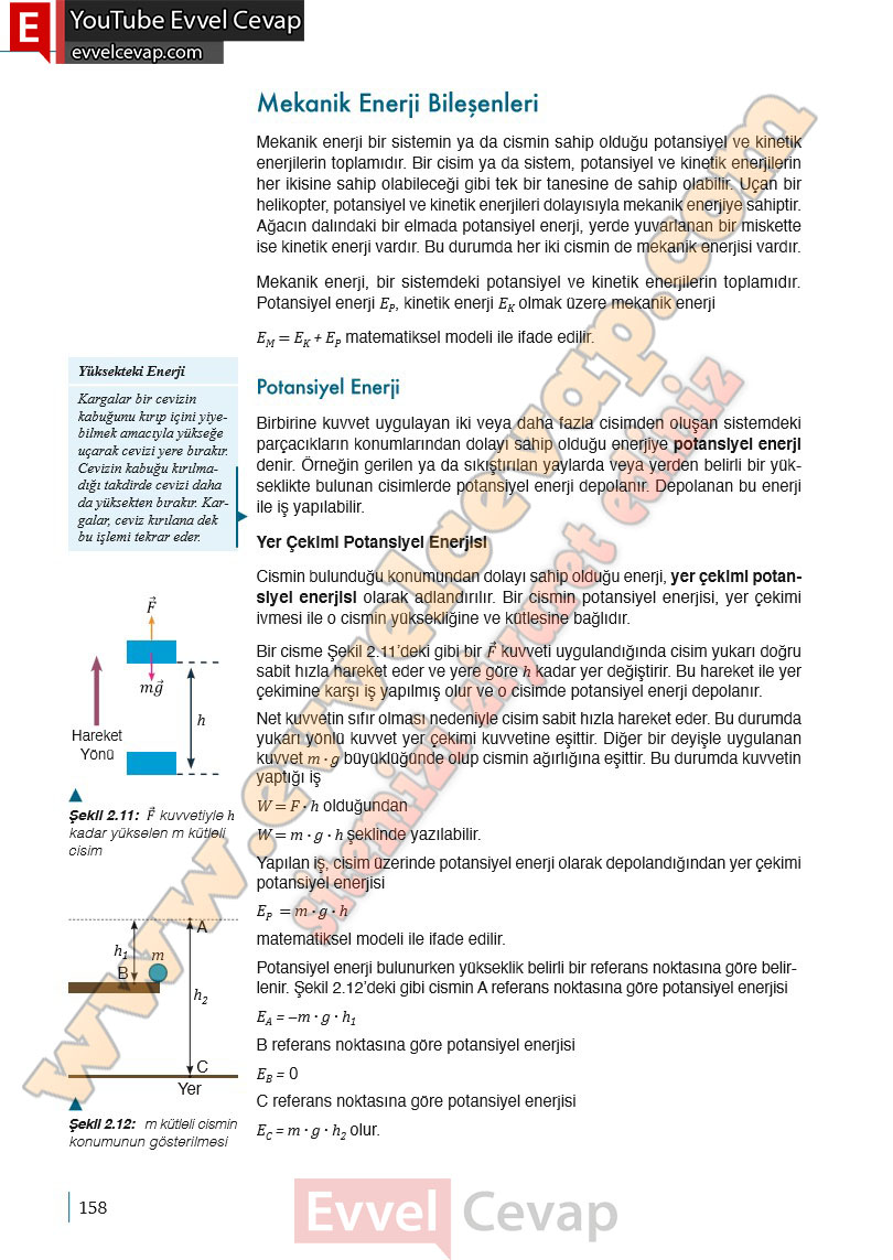 10-sinif-fizik-ders-kitabi-cevaplari-meb-yayinlari-2025-2026-sayfa-158