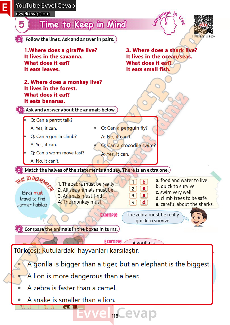 5-sinif-ingilizce-kitabi-cevabi-sayfa-118