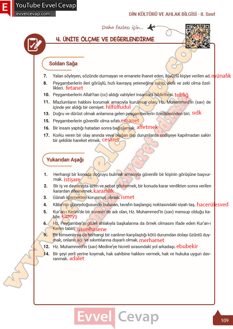 8-sinif-din-kulturu-ders-kitabi-cevaplari-meb-yayinlari-2025-2026-sayfa-109