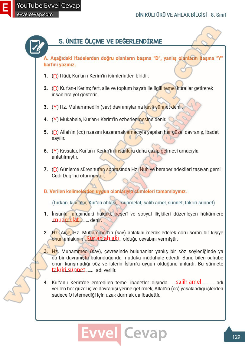 8-sinif-din-kulturu-ders-kitabi-cevaplari-meb-yayinlari-2025-2026-sayfa-129