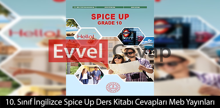 10. Sınıf İngilizce Ders Kitabı Spice Up Cevapları 2025-2026
