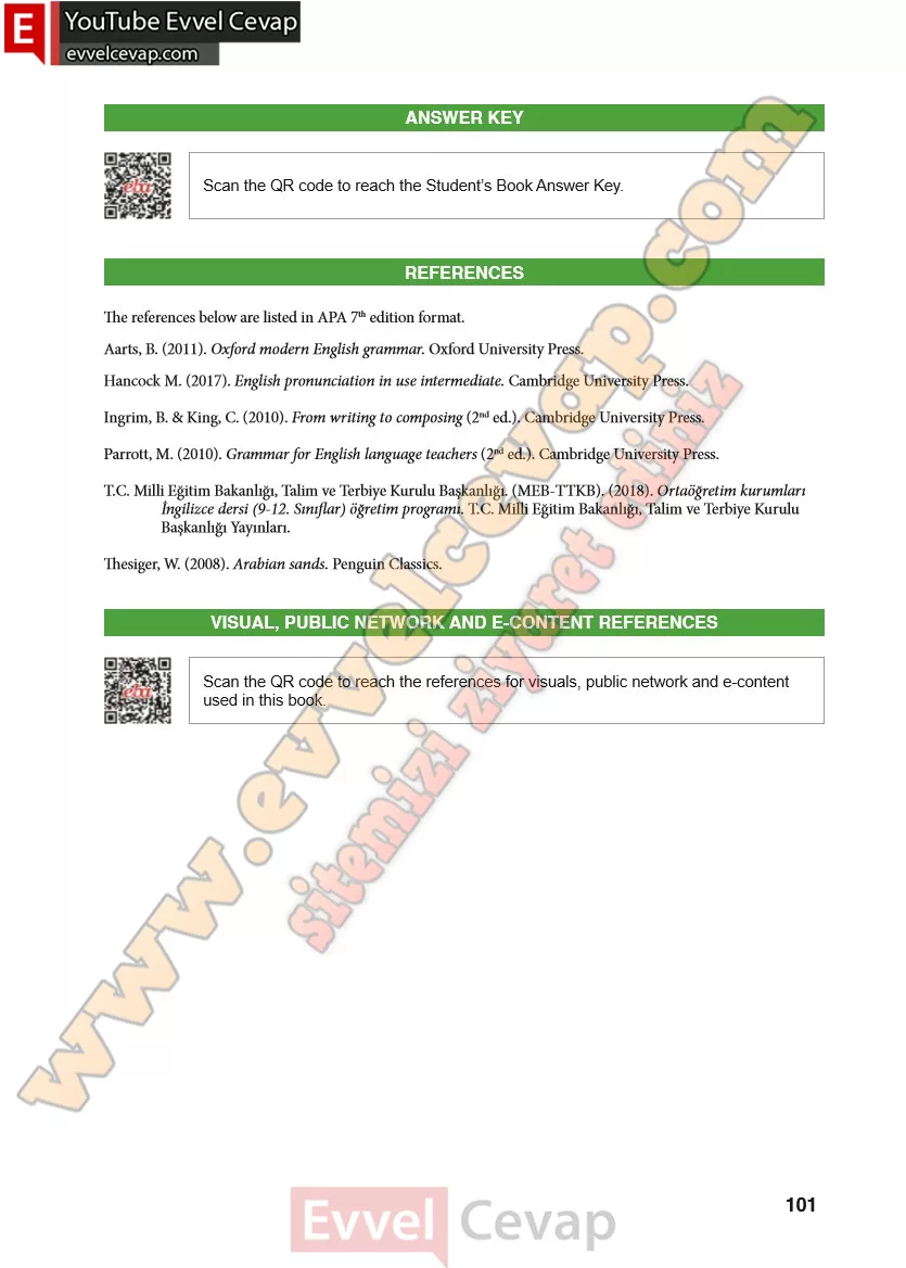 10-sinif-ingilizce-spice-up-ders-kitabi-cevabi-sayfa-101