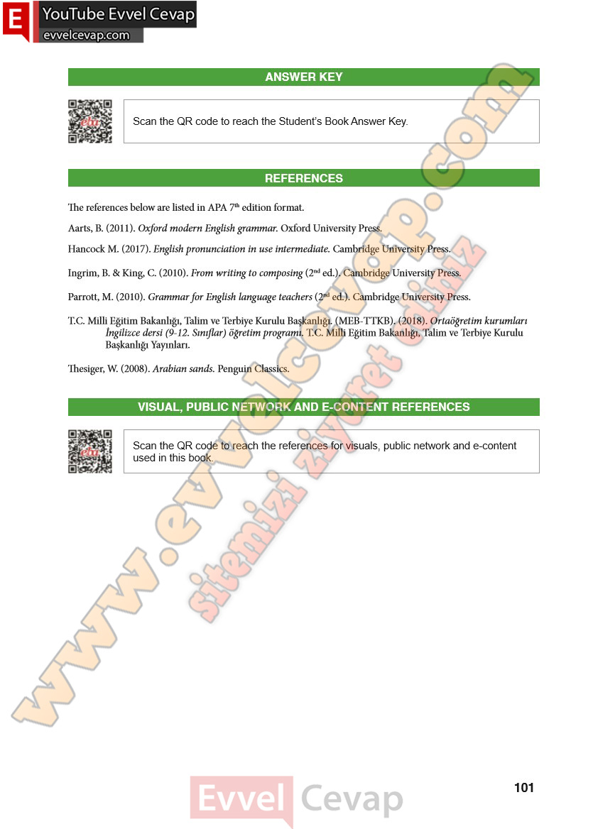 10-sinif-ingilizce-spice-up-ders-kitabi-cevabi-sayfa-101